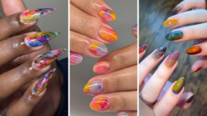 Watercolor Nails Are This Summer&rsquo;s Dreamiest Nail Art Trend